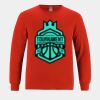 Youth Long Sleeve Crew Neck Tee Vignette