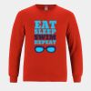 Youth Long Sleeve Crew Neck Tee Vignette