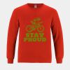 Youth Long Sleeve Crew Neck Tee Vignette