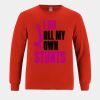 Youth Long Sleeve Crew Neck Tee Vignette