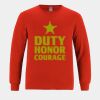 Youth Long Sleeve Crew Neck Tee Vignette