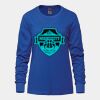 Ladies Long Sleeve Crew Neck Tee Vignette