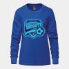 Ladies Long Sleeve Crew Neck Tee Vignette