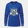 Ladies Long Sleeve Crew Neck Tee Vignette