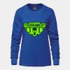 Ladies Long Sleeve Crew Neck Tee Vignette