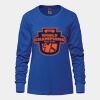 Ladies Long Sleeve Crew Neck Tee Vignette