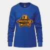 Ladies Long Sleeve Crew Neck Tee Vignette