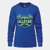 Ladies Long Sleeve Crew Neck Tee Vignette