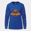 Ladies Long Sleeve Crew Neck Tee Vignette