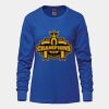 Ladies Long Sleeve Crew Neck Tee Vignette