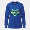Ladies Long Sleeve Crew Neck Tee Vignette