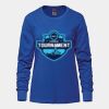 Ladies Long Sleeve Crew Neck Tee Vignette