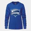 Ladies Long Sleeve Crew Neck Tee Vignette