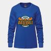Ladies Long Sleeve Crew Neck Tee Vignette