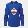 Ladies Long Sleeve Crew Neck Tee Vignette