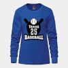Ladies Long Sleeve Crew Neck Tee Vignette