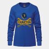 Ladies Long Sleeve Crew Neck Tee Vignette