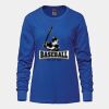 Ladies Long Sleeve Crew Neck Tee Vignette