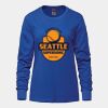 Ladies Long Sleeve Crew Neck Tee Vignette