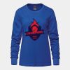 Ladies Long Sleeve Crew Neck Tee Vignette
