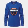 Ladies Long Sleeve Crew Neck Tee Vignette