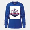 Ladies Long Sleeve Crew Neck Tee Vignette