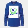 Ladies Long Sleeve Crew Neck Tee Vignette