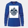 Ladies Long Sleeve Crew Neck Tee Vignette