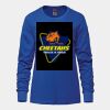 Ladies Long Sleeve Crew Neck Tee Vignette