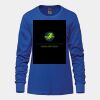 Ladies Long Sleeve Crew Neck Tee Vignette