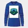 Ladies Long Sleeve Crew Neck Tee Vignette