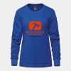 Ladies Long Sleeve Crew Neck Tee Vignette