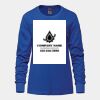 Ladies Long Sleeve Crew Neck Tee Vignette