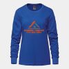 Ladies Long Sleeve Crew Neck Tee Vignette