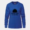 Ladies Long Sleeve Crew Neck Tee Vignette