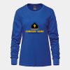 Ladies Long Sleeve Crew Neck Tee Vignette