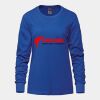 Ladies Long Sleeve Crew Neck Tee Vignette