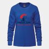Ladies Long Sleeve Crew Neck Tee Vignette