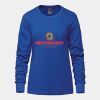 Ladies Long Sleeve Crew Neck Tee Vignette