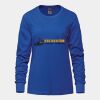 Ladies Long Sleeve Crew Neck Tee Vignette