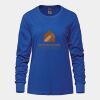 Ladies Long Sleeve Crew Neck Tee Vignette