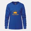 Ladies Long Sleeve Crew Neck Tee Vignette