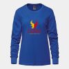 Ladies Long Sleeve Crew Neck Tee Vignette