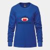 Ladies Long Sleeve Crew Neck Tee Vignette