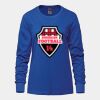 Ladies Long Sleeve Crew Neck Tee Vignette