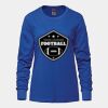 Ladies Long Sleeve Crew Neck Tee Vignette