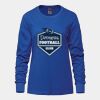 Ladies Long Sleeve Crew Neck Tee Vignette