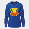 Ladies Long Sleeve Crew Neck Tee Vignette