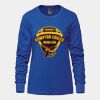 Ladies Long Sleeve Crew Neck Tee Vignette