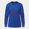 Ladies Long Sleeve Crew Neck Tee Vignette